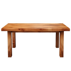 Simple Wooden Tables ,transparent background