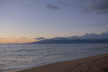 Peaceful sky and Island view