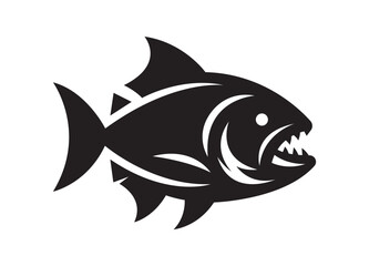 Piranha Fish Vector