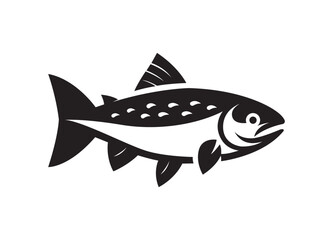 Salmon Fish Saltwater Vector 