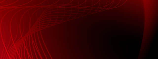 Dark red and black abstract background for design. Color gradient.