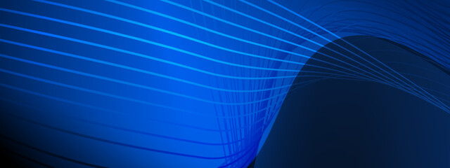 Blue mesh background layout. Blurred fluid effect. Gradient mesh. Mockup modern design template. Vector illustration.