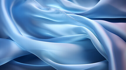 blue satin background HD 8K wallpaper Stock Photographic Image 