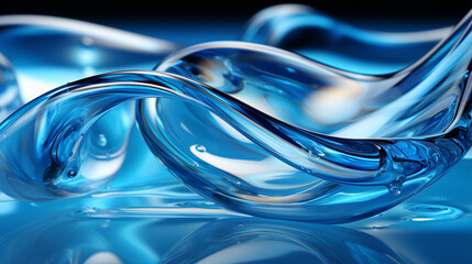 abstract blue background HD 8K wallpaper Stock Photographic Image 