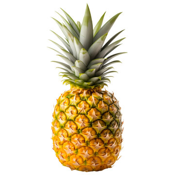 a pineapple on a transparent background
