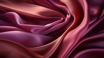 Obraz premium red satin background HD 8K wallpaper Stock Photographic Image 