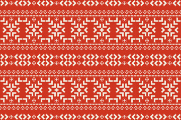Abstract traditional ethnic folk antique graphic fabric line.Background textile vector illustration ornate elegant vintage style.Native aztec boho vector design. - obrazy, fototapety, plakaty