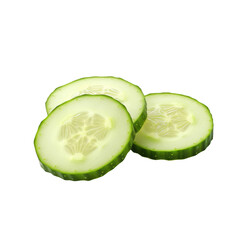 Fresh Sliced Cucumber Rounds