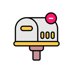 Email Icon - Colored Outline