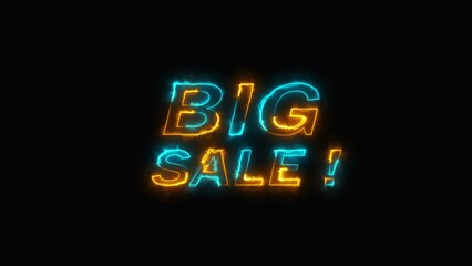 abstract colorful bright neon text illustration 4k 