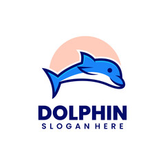 Vector dolphin mascot design
