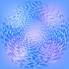 abstract blue sphere vector background