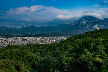 Fototapeta premium Chichibu city(秩父市)