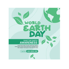 World Earth Day Campaign Banner 