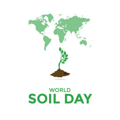  World Soil Day concept for poster design
