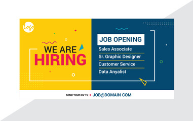 We are hiring banner ad