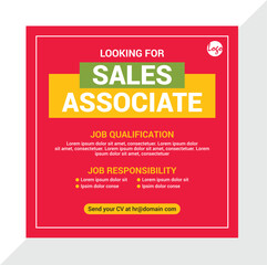 We are hiring banner ad