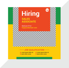 We are hiring banner ad