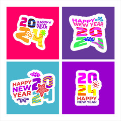 happy new year 2024. new year's eve party 2024. new year greeting cards with family, friends and relatives are more meaningful and fun