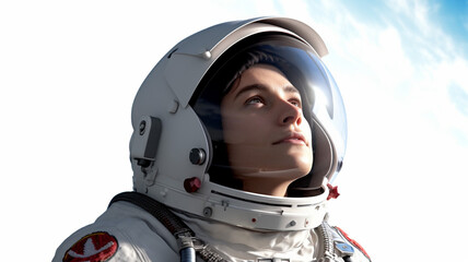 3D Portrait An aspiring astronaut a high school