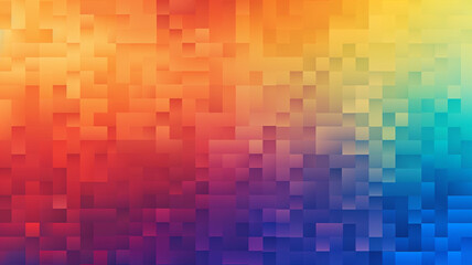 Amazing Perfect Pixel Art Gradient Color Dithering Background