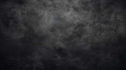 Black wall texture rough background dark concrete - obrazy, fototapety, plakaty