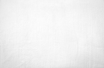 White fabric texture background and copy space
