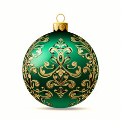 Christmas Bauble Clipart isolated on white background
