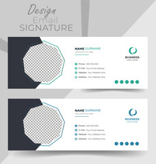 Email signature design. facebook cover design template. email signature design template 