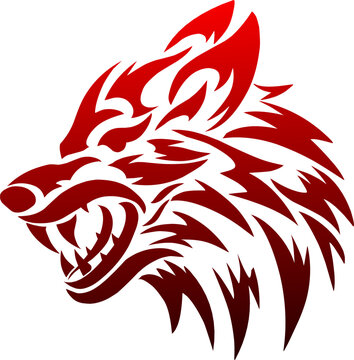Wolf Mascot Logo Design Esport Sport Stock Vector (Royalty Free) 1552268498  | Shutterstock