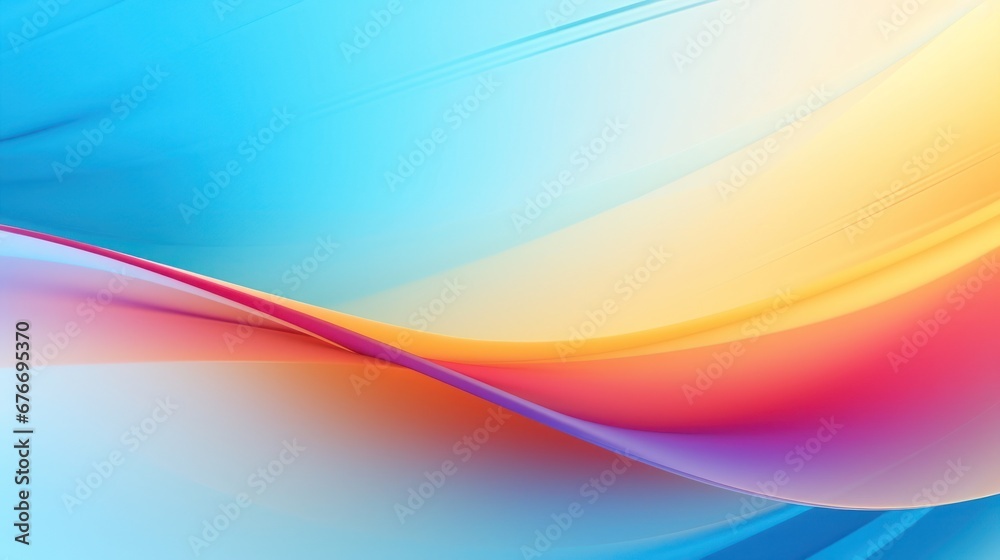 Poster Abstract multicolored background with luxury lines.
