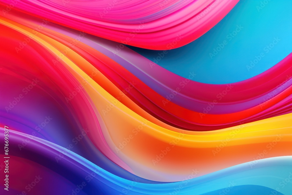 Poster abstract multicolored background with luxury lines.