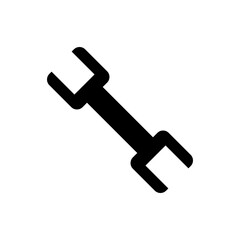 Wrench icon vector. Repair illustration sign. Workshop symbol. Tool logo.
