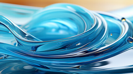 blue water ripples HD 8K wallpaper Stock Photographic Image 
