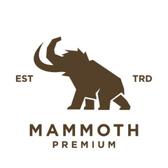 Mammoth logo icon design icon illustration