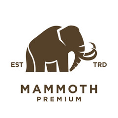 Mammoth logo icon design icon illustration
