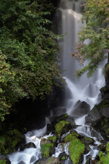 美しい滝　静岡県朝日滝