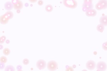 pink background with bubbles