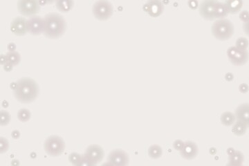 frame with bubbles
