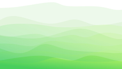 Obraz premium SriudomArtGreenWaves