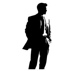 business people silhouettes