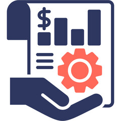 Obraz premium Management Accounting Icon