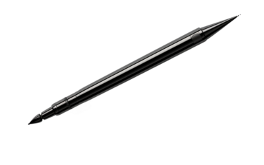 Digital Realism in Moonlit Night Eyeliner Pen Imagery on a Clear Surface or PNG Transparent Background.