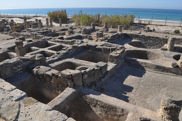 Baelo Claudia archeological site in Bolonia