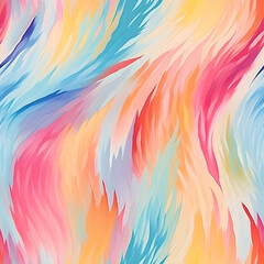 Seamless pattern of watercolor brushstrokes soft