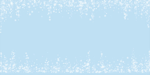 Beautiful snowfall christmas background. Subtle