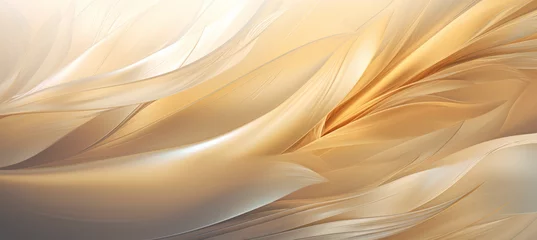 Gordijnen Golden Ray Slant - Abstract Textured Background © M.Gierczyk