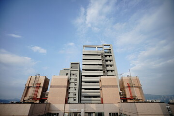 buildings in the city