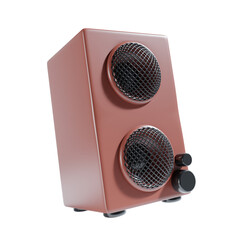 speaker icon 3d illustration