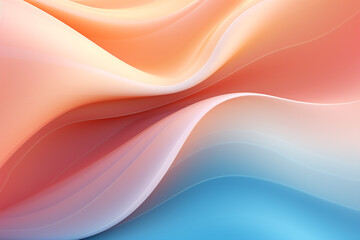 Abstract Background with Soft Gradients